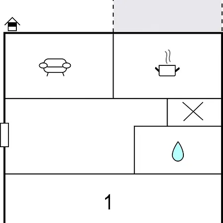 1 Bedroom Cozy In Elmenhorst アパート エルメンホルスト